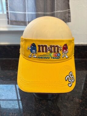 M&M's Adult Yellow Racing Team Visor
